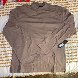 Banana Republic Men’s long sleeve with a collar. Taupe colored. New with tags